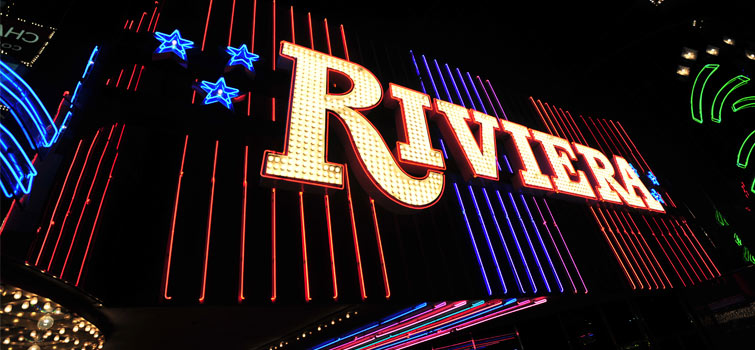 Riviera Hotel Sign